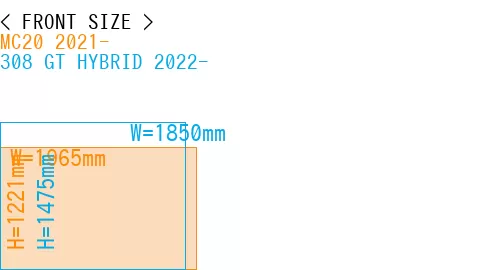 #MC20 2021- + 308 GT HYBRID 2022-